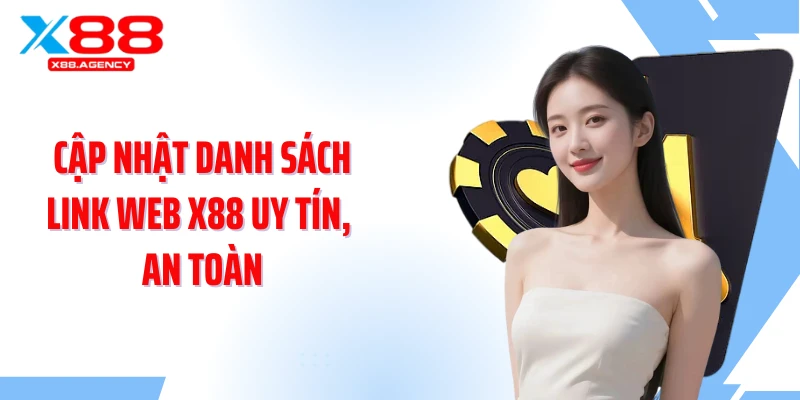 Cập nhật danh sách link web X88 uy tín, an toàn
